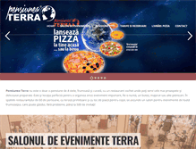 Tablet Screenshot of pensiuneaterra.com